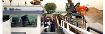 Cyriel adviseert op schip
